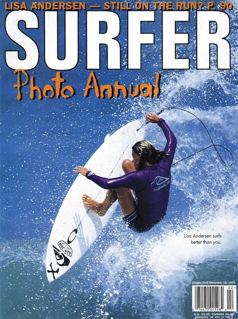 Lisa Andersen surf femminile
