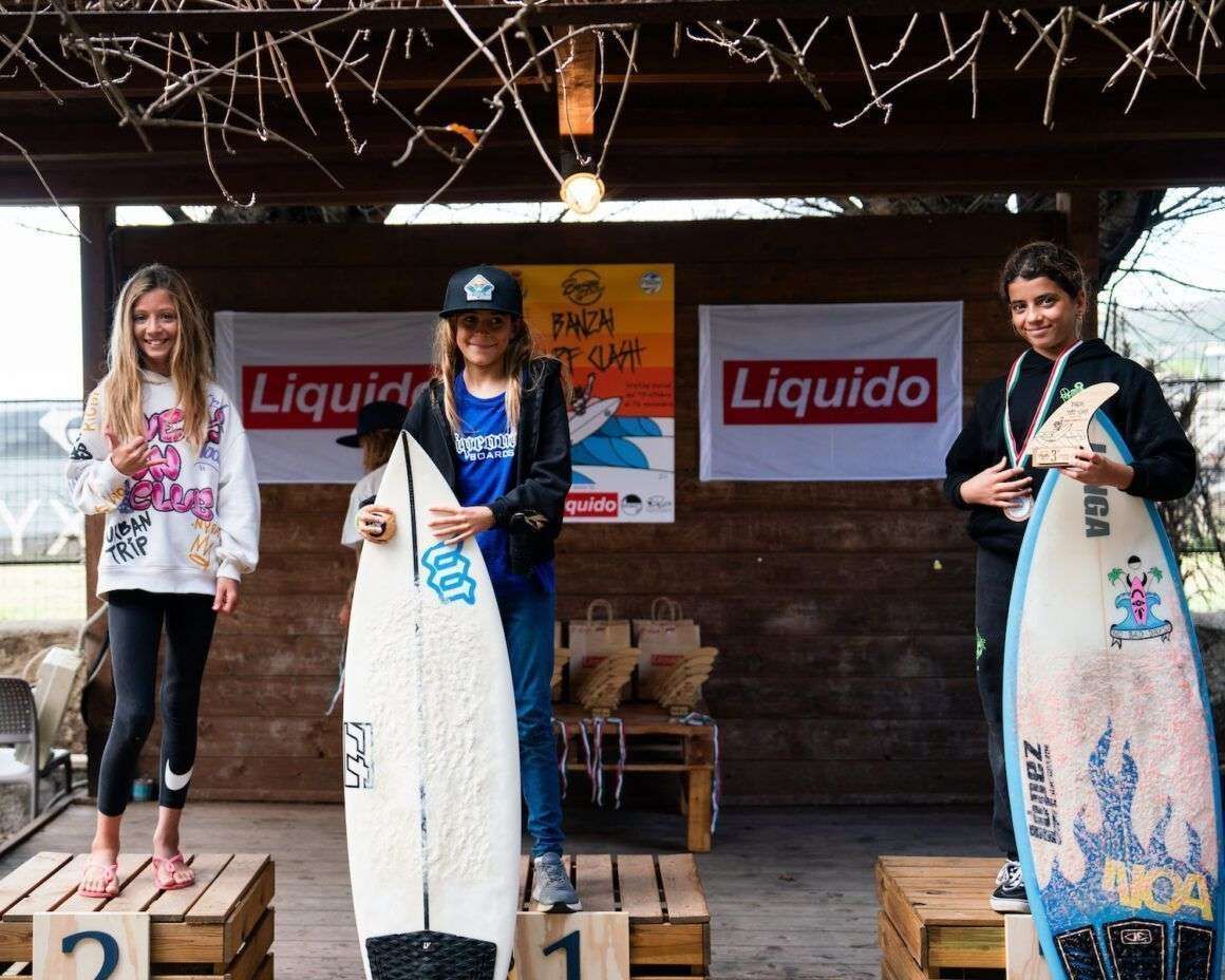 Under 12 surf italiano femminile Fissw