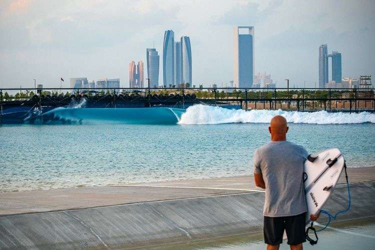 Wave pool Abu Dhabi